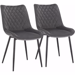 Information sur le produit: - Design moderne s’adapte bien à votre maison. - La surface du siège bien rembourrée en velours. ...