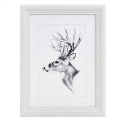 WOLTU 1 pièce Cadre Photo, Artos Style, Cadre en Bois et Verre, décoration Maison, Blanc, 18x24cm