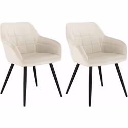 Information sur le produit: - Design moderne s’adapte bien à votre maison. - La surface du siège bien rembourrée en velours e ...
