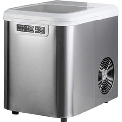 WOLTU Machine à glaçons, Machine à glace, 2, 2 L, 36x25x31 cm, Argent