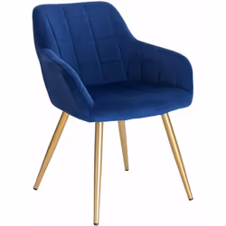 Description générale La chaise de salle à manger WOLTU allie confort et élégance. Fabriquée en velours doux et respirant, ell ...