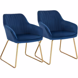 Description générale Chaise de salle à manger au design sobre et classique, inspirée du style scandinave qui s'intègre harmon ...