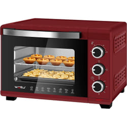 Woltu BF09rt 21 L 1280 W Rouge Grill