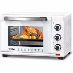 Woltu BF11ws, 28 L, Blanc, Pose libre, Rotatif, Blanc, Mécanique