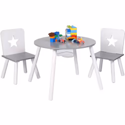 Description générale La table et chaises en panneaux MDF (classe E1) écologiques offrent une combinaison parfaite de style et ...