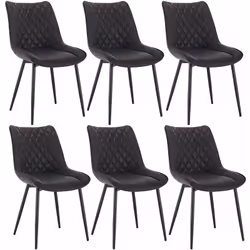 Information sur le produit: - Design moderne s’adapte bien à votre maison. - La surface du siège bien rembourrée en similicui ...