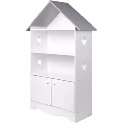 Description générale La bibliothèque pour enfants est un meuble élégant et fonctionnel, idéal pour ranger livres, jouets et m ...