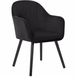 Description générale La chaise de salle à manger WOLTU allie élégance et confort. Conçue avec un siège en velours doux et une ...