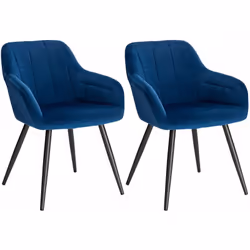Information sur le produit: - Design moderne s’adapte bien à votre maison. - La surface du siège bien rembourrée en velours e ...