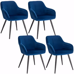 Information sur le produit: - Design moderne s’adapte bien à votre maison. - La surface du siège bien rembourrée en velours e ...
