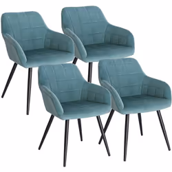 Information sur le produit: - Design moderne s’adapte bien à votre maison. - La surface du siège bien rembourrée en velours e ...