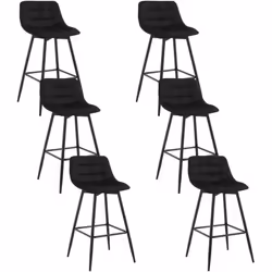 Description générale Découvrez notre lot de 4 tabourets de bar au design scandinave élégant, idéal pour apporter une touche m ...