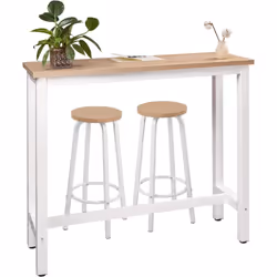 Plateau en MDF, résistant à l'eau et aux rayures La fabrication stable et robuste Facile à assembler et à maintenir Equipé de ...