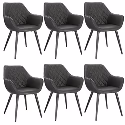 Caractéristiques exceptionnelles : -Dotée d'un dossier incurvé et d’un siège rembourré. cette chaise de cuisine est ergonomiq ...