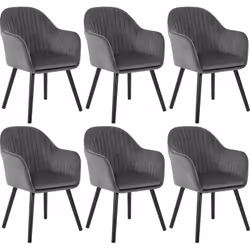 Description générale La chaise de salle à manger WOLTU allie confort, ergonomie et design élégant. Avec son rembourrage en ve ...