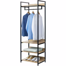 Description générale Ce porte-vêtements simple est idéal pour une utilisation dans la chambre à coucher, l'entrée, le salon e ...