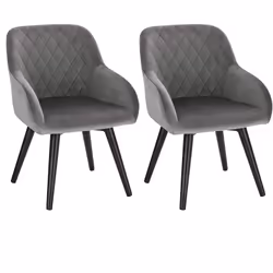 Information sur le produit - L'assise en velours doux. la chaise est remplie d'une éponge hautement élastique afin qu'elle ne ...