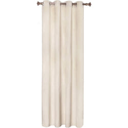 1PC Rideau Occultant avec œillets Rideaux en Velours de 300 g/m² Tombé Lourd de Fenêtre Thermique, 140x225 cm Beige - Woltu