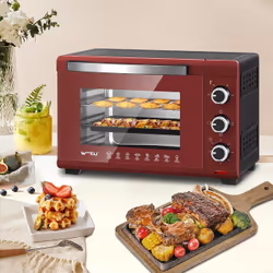 Woltu BF11rsz 28 L 1600 W Rouge Grill