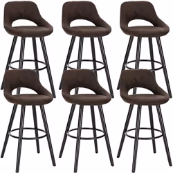 Information sur le produit: Confortable & Solide: ❤ La surface du tabouret de bar en tissu scientifique .l'éponge de haute ré ...