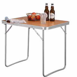 Caractéristiques exceptionnelles : -Les pieds de la table peuvent être repliés vers l'intérieur sous le plateau. -Le faible p ...
