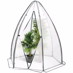 Caractéristiques exceptionnelles : -La serre de jardin WOLTU offre un environnement idéal pour vos plantes ornementales. -Ell ...