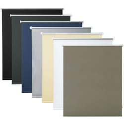Woltu - 1x Store Enrouleur occultant, Isolant Thermique avec revêtement sans perçage, 70x160cm Taupe, TR5700ta04