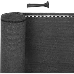 Paravent extérieur - WOLTU - Écran Brise-Vue d’intimité - Anthracite - 12x10m - 180 g-m²