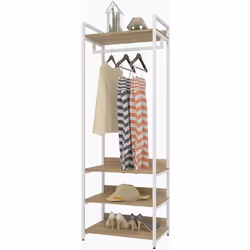 Description générale Ce porte-vêtements simple est idéal pour une utilisation dans divers espaces tels que la chambre à couch ...