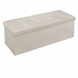 Description générale Ce pouf de rangement allie modernité et fonctionnalité. Fabriqué en MDF (E1), il est conçu pour supporte ...