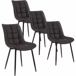 Description générale Cette chaise de salle à manger moderne et élégante est conçue pour offrir un confort optimal grâce à son ...