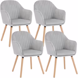 Description générale Cette chaise de salle à manger combine esthétisme et confort, parfaite pour divers espaces tels que le s ...