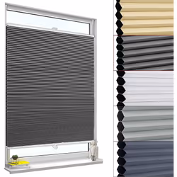 Caractéristiques exceptionnelles : -Notre store plissé double est fabriqué en 100 % polyester de qualité supérieure. ce qui l ...