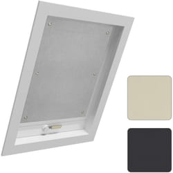 Woltu - Store pour Fenêtre de Toit, Rideau Occultant avec Ventouses, sans Perçage Protection Solaire, Gris, 96x93cm