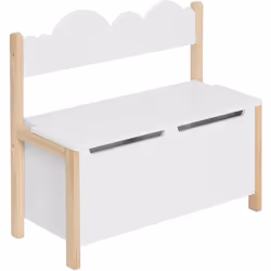 Description générale Ce coffre de rangement pour jouets est conçu pour assurer la sécurité des enfants tout en offrant un esp ...