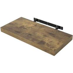 Woltu - tagère Murale, Étagère Suspendue, Étagère Flottante de cd dvd, 40x23x3, 8cm Marron Rustique, RG9372hov