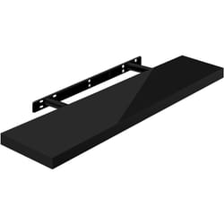 Woltu - tagère Murale, Tablette Murale Panneau de Bois, Étagère Flottante, Étagère à Livres, 80x22, 9x3, 8cm, Nior RG9480sz