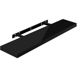 Woltu - tagère Murale, Tablette Murale Panneau de Bois, Étagère Flottante, Étagère à Livres, 90x22, 9x3, 8cm, Nior RG9481sz