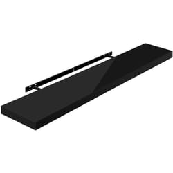 Woltu - tagère Murale, Tablette Murale Panneau de Bois, Étagère Flottante, Étagère à Livres, 110x22, 9x3, 8cm, Nior RG9483sz