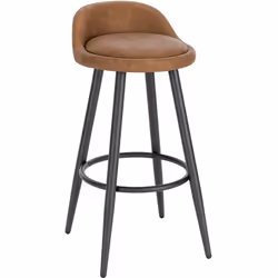 Description générale Le tabouret de bar est conçu pour allier confort et robustesse. Son siège rembourré en mousse et recouve ...