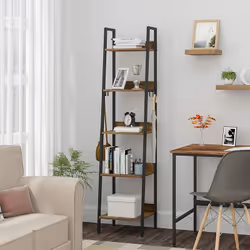 Description générale Ce rack de rangement à 5 niveaux est idéal pour votre salon, chambre, salle de bain ou cuisine. Avec ses ...