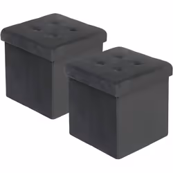 Caractéristiques exceptionnelles : -Espace de rangement suffisant -Le pouf est à la fois un tabouret et un coffre de rangemen ...