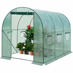 Description générale La serre tunnel inclinable est conçue pour protéger efficacement vos fleurs et plantes du froid, du gel, ...