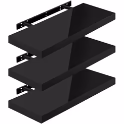 Caractéristiques exceptionnelles : -Étagère flottante WOLTU est faite des panneaux MDF de E1 et d'accessoires métalliques de ...