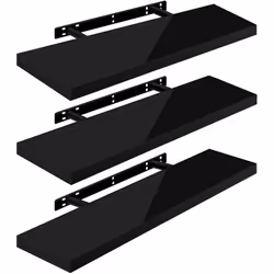 Caractéristiques exceptionnelles : -Étagère flottante WOLTU est faite des panneaux MDF de E1 et d'accessoires métalliques de  ...
