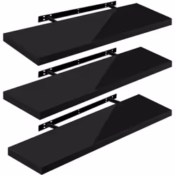 Caractéristiques exceptionnelles : -Étagère flottante WOLTU est faite des panneaux MDF de E1 et d'accessoires métalliques de  ...