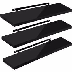 Caractéristiques exceptionnelles : -Étagère flottante WOLTU est faite des panneaux MDF de E1 et d'accessoires métalliques de  ...