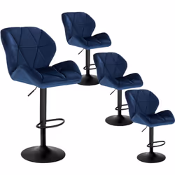 Description générale Découvrez notre élégant tabouret de bar réglable en hauteur, parfait pour ajouter une touche moderne à v ...