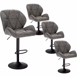 Description générale Les tabourets de bar WOLTU allient style moderne et confort, parfaits pour rassembler famille et amis. D ...