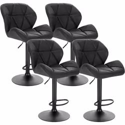 Description générale Les tabourets de bar WOLTU allient confort et design moderne. Fabriqués en cuir synthétique et en métal, ...